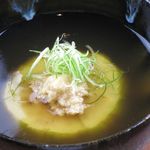 酒盃 いち膳 - 賀茂茄子の生姜あんかけ