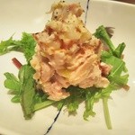 食彩酒房 会家 - アンチョビとベーコンのポテトサラダ