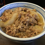 吉野家 - 吉野家 築地1号店(東京都中央区築地・築地市場1号館)牛丼 並盛 380円