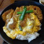 栄うどん - かつ丼。