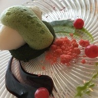 フレンチレストラン ミクニ サッポロ - 抹茶のモワルーショコラ近影