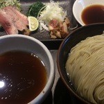 煮干し中華そば一燈 - カモーン１号～阿部限定・鴨出汁淡麗細つけ麺