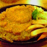 レストラン寿楽 - ハンバーグ(大）