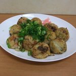 雅たこ - 料理写真:たこ焼き１０コ５５０円秘伝だし醤油（ねぎかけ）
