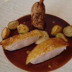 ル・ジュー・ドゥ・ラシエット  - 本日の肉料理(鶏)