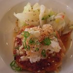 鶏と大豆のハンバーグおろしぽんずセット　ハンバーグ