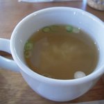 畠瀬本店食品部 - 鶏と大豆のハンバーグおろしぽんずセット　スープ　