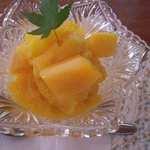 畠瀬本店食品部 - マンゴーシャーベット