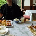 レイクサイドホテル久山 レストラン 湖翠 - 料理。
