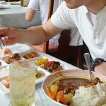 レイクサイドホテル久山 レストラン 湖翠 - 料理。