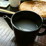 手打ちそば 小椋 - そばと同時に提供される蕎麦湯