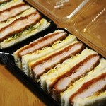 とんかつ ますいや - カツサンド