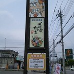 道楽かぬま ブルートステーキ - 看板