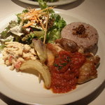 マザーエスタ - 日替わりランチ　チキンソテーと雑穀入りご飯