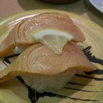 お魚天国 すし若 - すし若・炙りサーモン