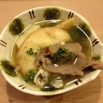 うを徳 - 二杯目は麩と鰻も入れて