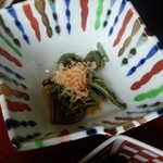 竈煙 心月 - 御膳小鉢(こごみ)／平成28年5月