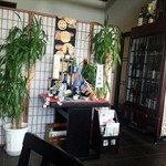 竈煙 心月 - 店内／平成28年5月