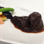 レストラン ラッセ - セコンド：北海道産ジビーフの赤ワイン煮込み