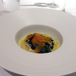 レストラン ラッセ - プリモ1：細麺フェデリーニしらすとからすみ