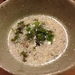 うを徳 - 鰻の白子汁に花山椒