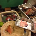 うを徳 - 鰻さんの全て(肝や白子の内蔵)