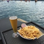 MARINA BAY SANDS - インフィニティプールにて