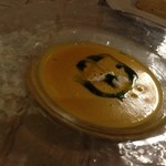 かぼちゃの温かいスープ