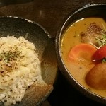 Soup　Curry　SAMURAI. - 焦がしチーズトッピング
