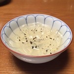 日の出 - 蛤なべ(葛きり)