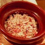 虎白 - 1.6キロたらば蟹の土鍋ごはん