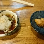 Sumibiyakitori No Kotozou - おろしポン酢と、もろみ味噌