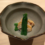 すし宮川  - あずきなと厚岸のあさり