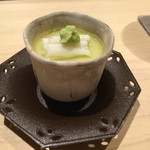 すし宮川  - アスパラプリン　白魚