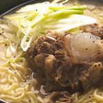 炭火焼肉 ジパング - テール麺