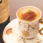 あざみ野 割烹 SEKIDO - 料理写真:フランス産カマンベールを使った『贅沢茶碗蒸し』