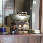 大きな鍋には、おでんが入ってます