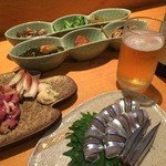 小料理 石蕗 - とにかく料理はすべて美味しい