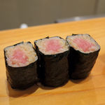 鮨竹 - 鉄火巻き