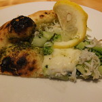 スクオーレ - シラスとブロッコリーのピッツア