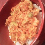 りょうりや 御旅屋 - 桜海老のかき揚げ丼