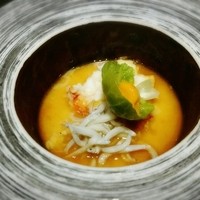 日本料理 鳥羽別邸 華暦 - 伊勢海老と雲丹 しらすの茶碗蒸し