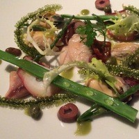 TRATTORIA CREATTA - 魚介のサラダ