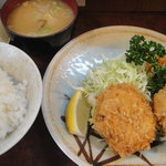 とんかつ冨貴 - クリームコロッケ定食