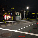 極濃つけ麺ブンブンマル - 駐車場