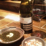 十彩 - シラー　と　お通し？　モズクが優しい