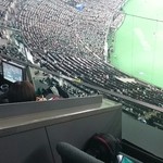 札幌プリンスホテル - 5/3は緑一色でした。綾乃ましろさんの頭だけうつってしまった。