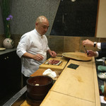 初音鮨 - 2016年3月下旬。