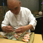 初音鮨 - 2016年3月下旬。