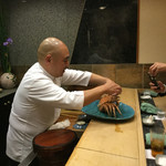 初音鮨 - 2016年3月下旬。